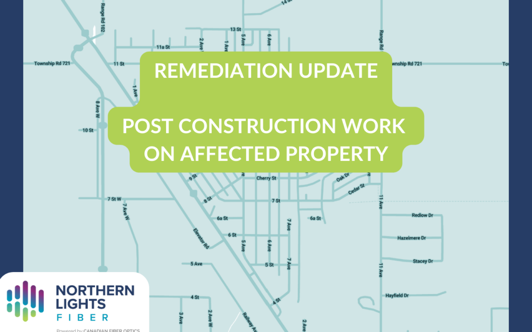 Remediation After Construction